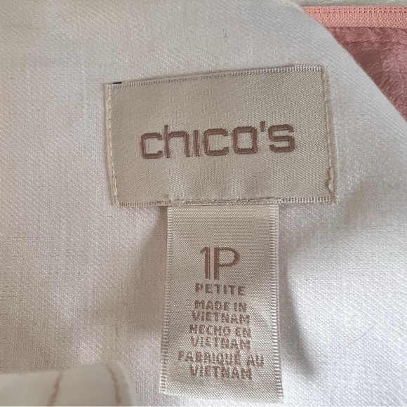 Chicos white with crochet cuffs jacket - Picture 8 of 9